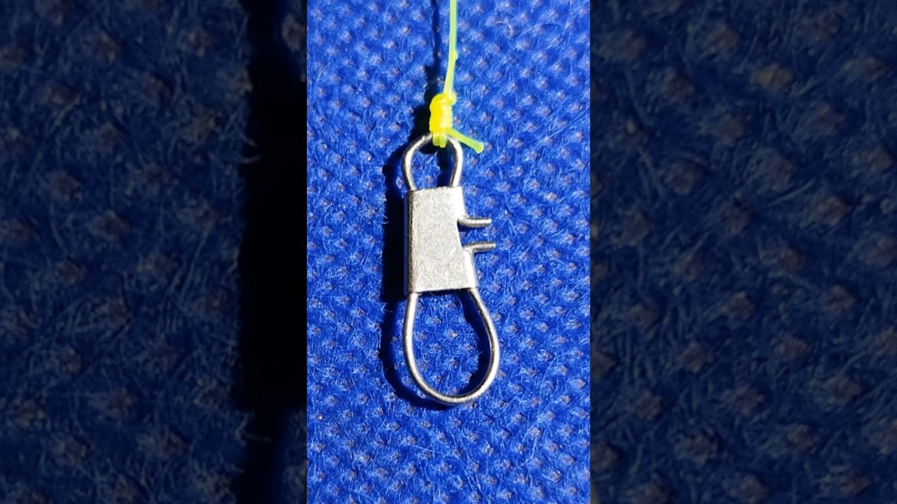 How To Tie Snap Swivel - Fishing Knot