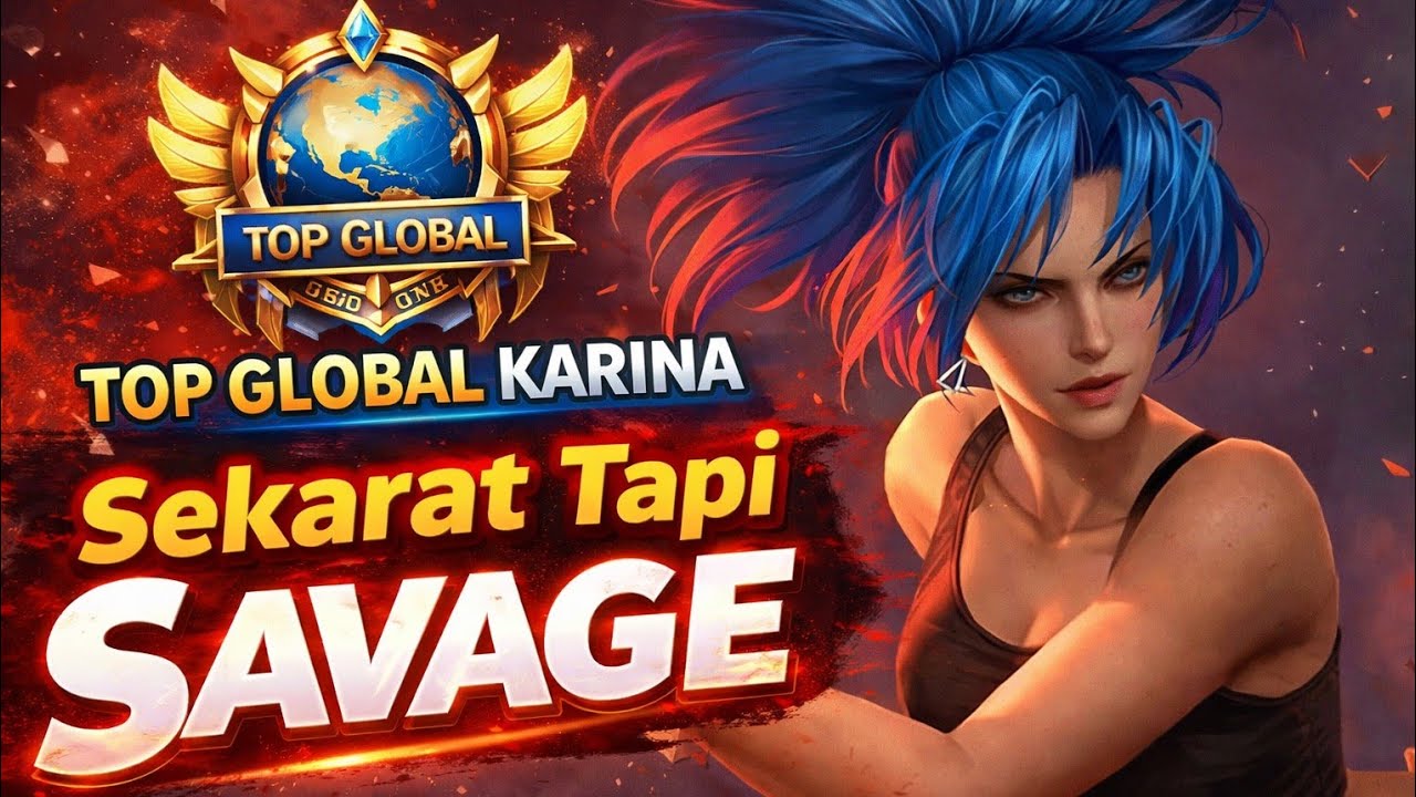 Karina Ex Top Global Gameplay (Crazy Savage!) 