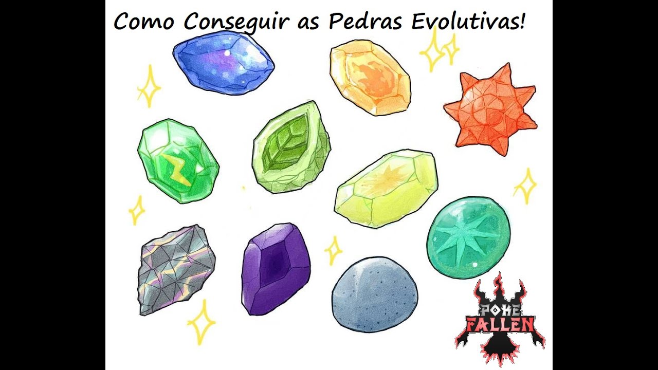 PokeFallen - Como Conseguir todas as Pedras Evolutivas!