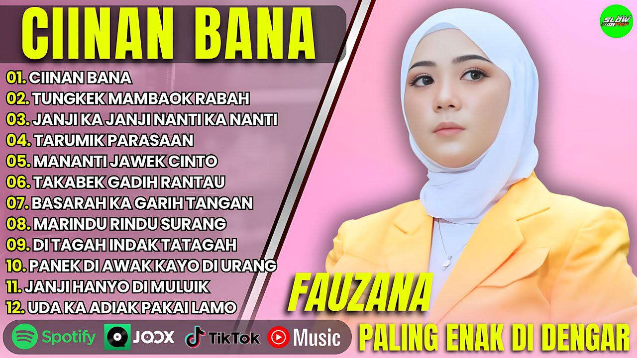 FAUZANA - CIINAN BANA - TUNGKEK MAMBAOK RABAH - BASARAH KA GARIH TANGAN || POP MELAYU TERPOPULER
