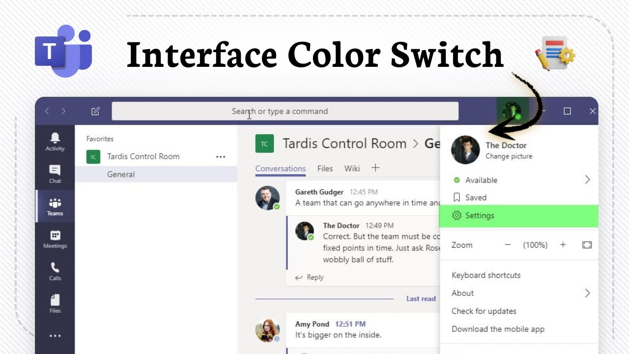 Как включить темный режим в Microsoft Teams (настройка внешнего вида)