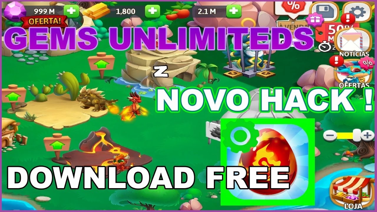 Dragon City MOD APK 2025 Gems Unlimiteds