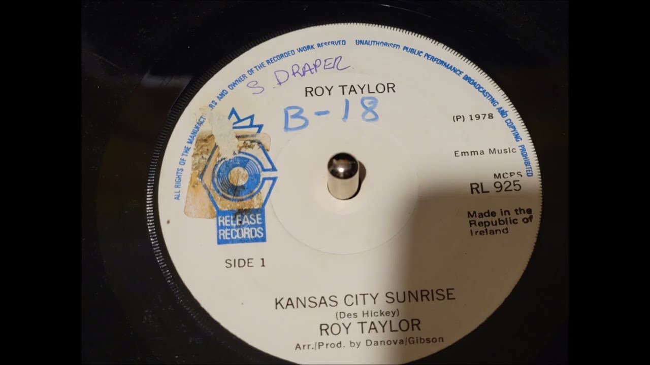 Roy Taylor(The Nevada)- Kansas City Sunrise -1978- Recorded from Source   Emma Music