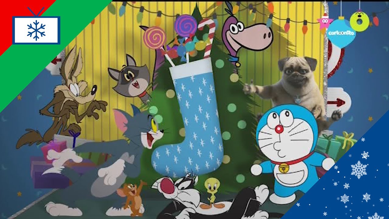 Sequenza Cartoonito (con terzo logo natalizio) 4 Gennaio 2021