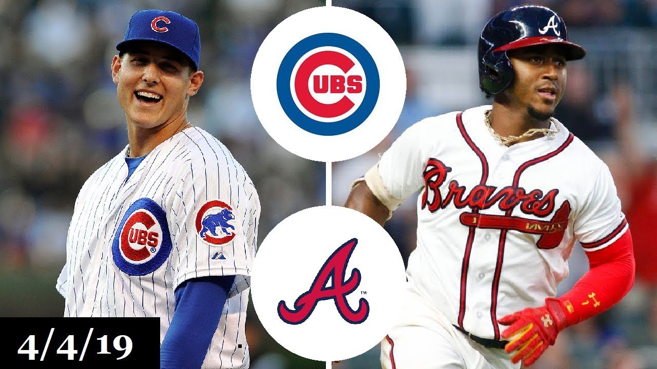 Chicago Cubs vs Atlanta Braves Highlights | April 4, 2019