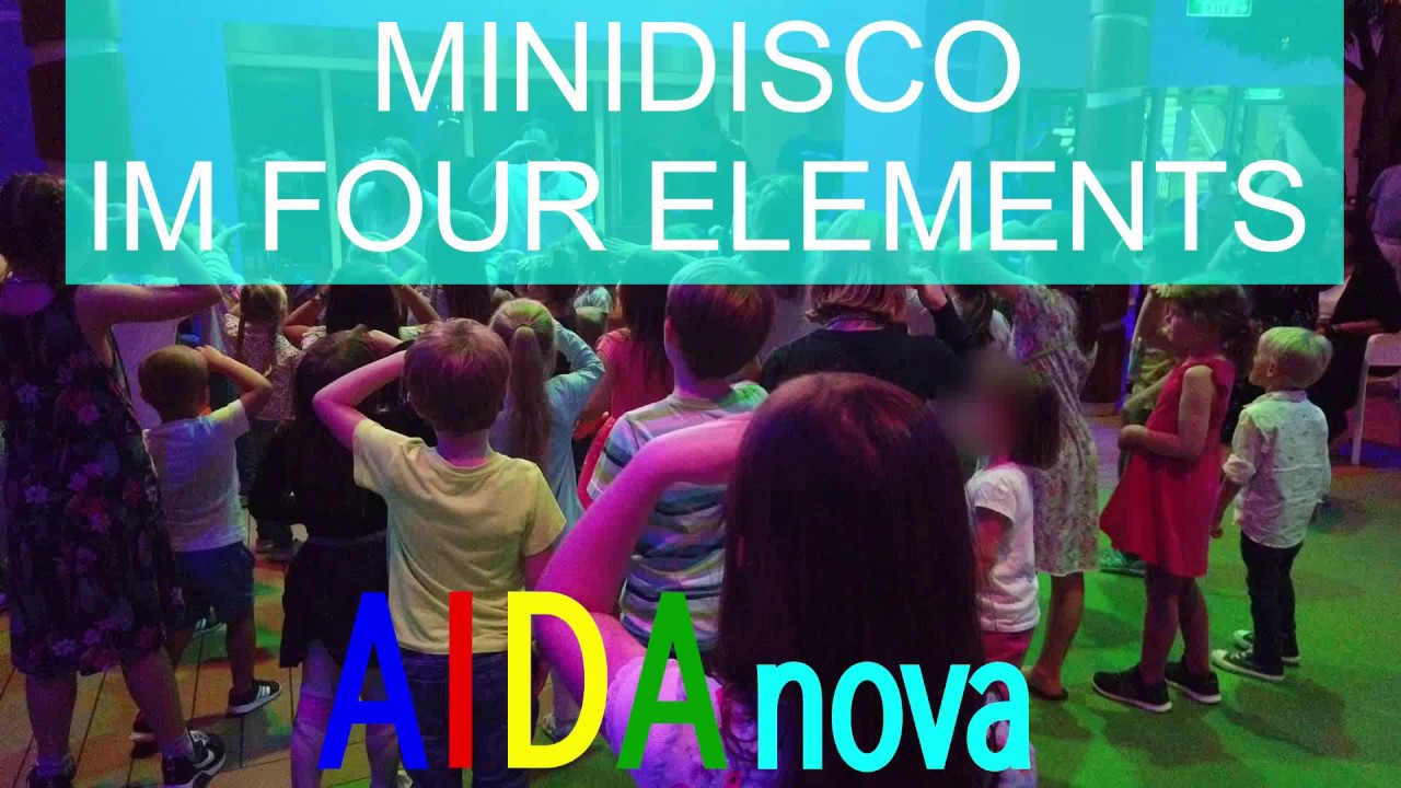 Minidisco im Four Elements auf der AIDAnova