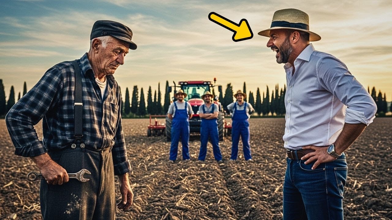 20 MECCANICI HANNO RINUNCIATO AL TRATTORE DEL FATTORE… FINCHÉ L’ANZIANO NON HA FATTO L’IMPOSSIBILE