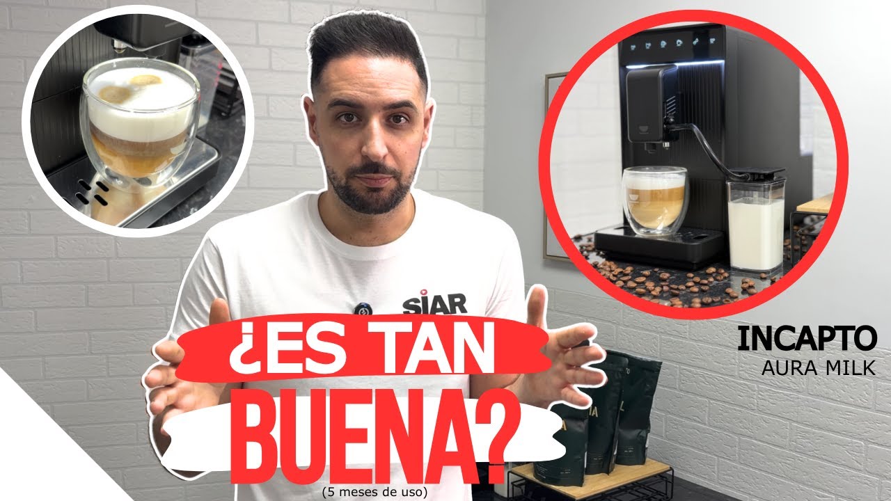 🚀 INCAPTO AURA MILK | Esta CAFETERA SUPERAUTOMÁTICA con ESPUMADOR DE LECHE es TOP | Opiniones