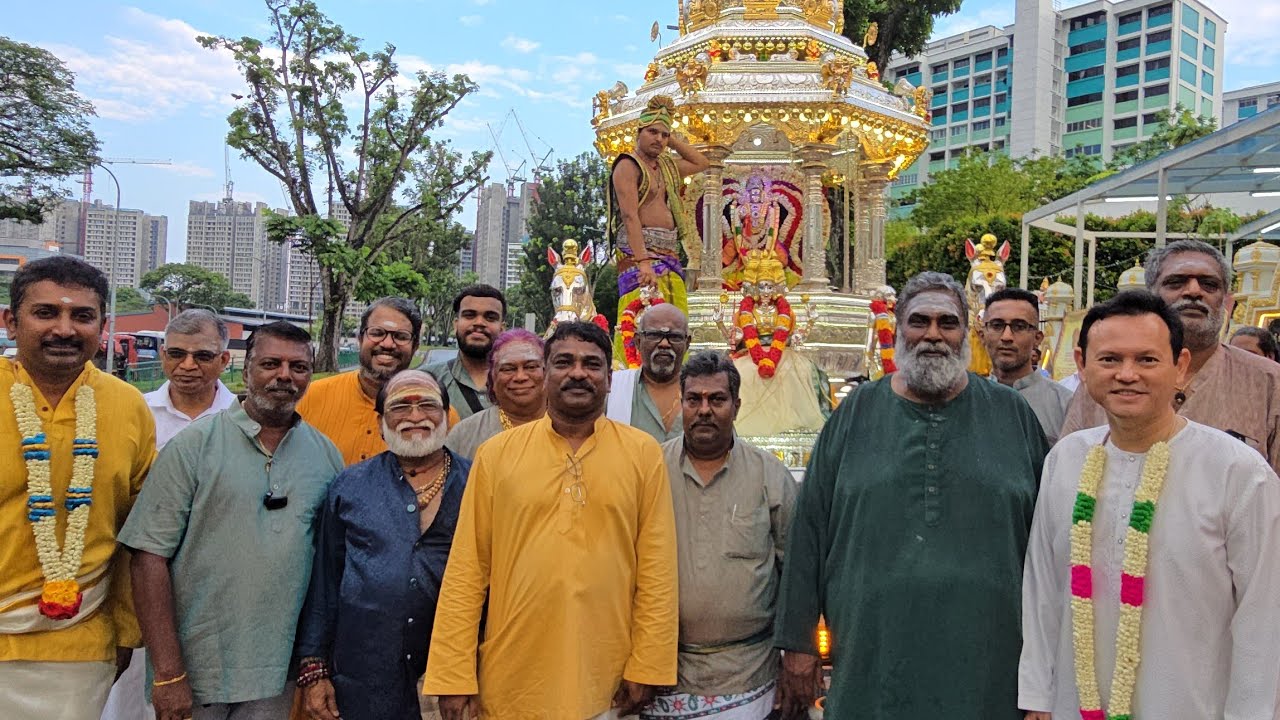 🇸🇬 30.03.25 - Sri Siva Krishna Temple Silver Chariot Procession 🇸🇬
