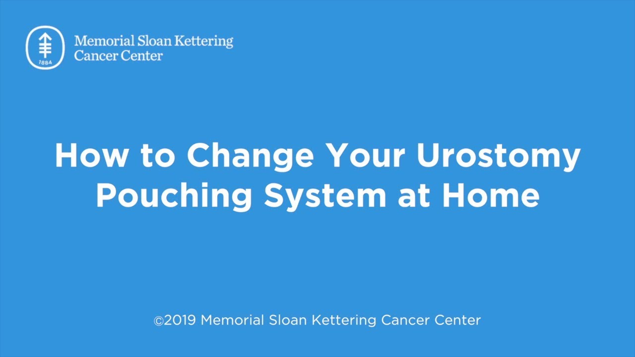 How to Change Your Urostomy Pouching System at Home