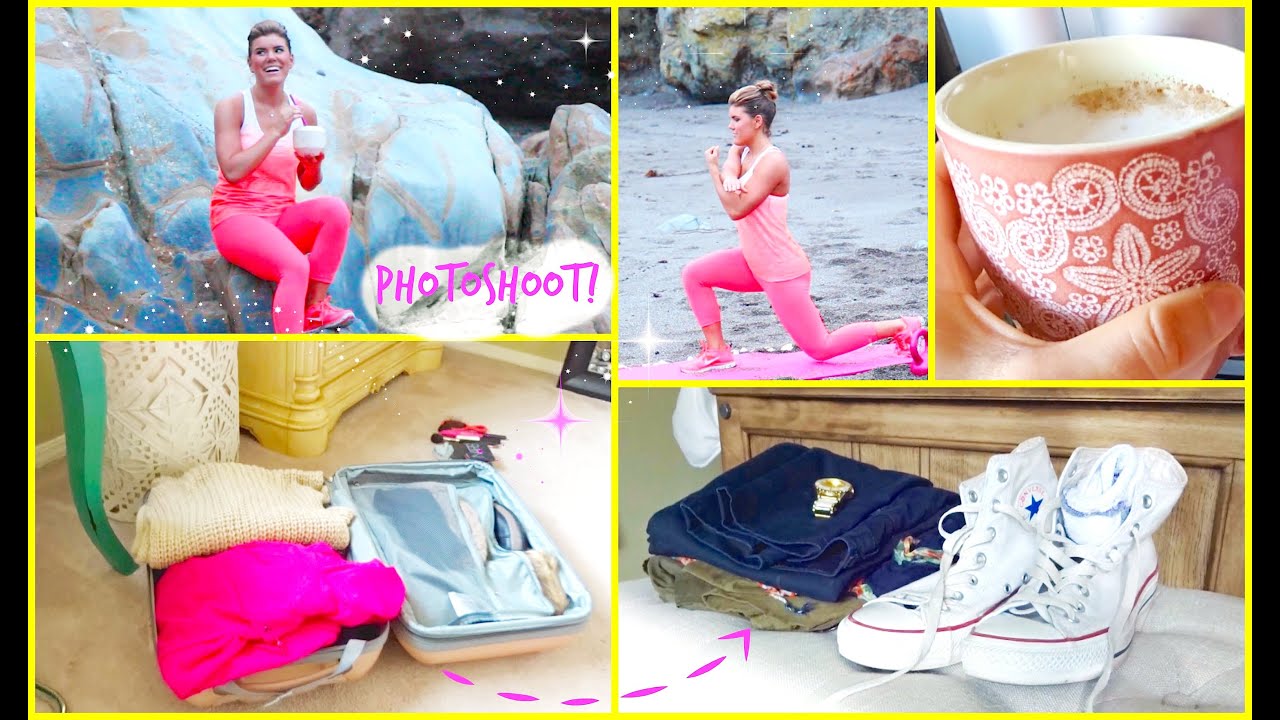 PHOTOSHOOT, SPRAY TAN & PACKING!