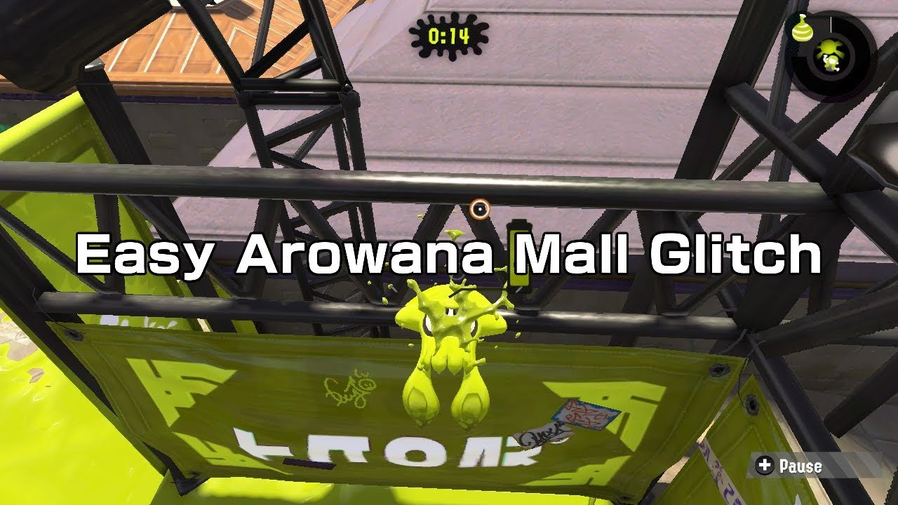 Easy Arowana Mall Glitch Splatoon 2