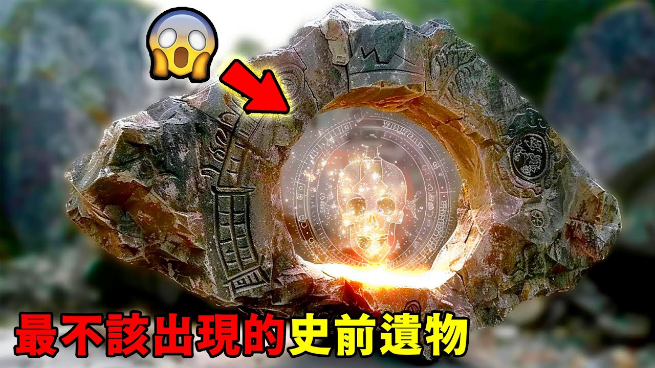 全世界最離譜的十大時空錯位文物！ 2000年前的電池，20000年前的螺絲，第1名像未來人掉下來的，人類看完直接沉默！