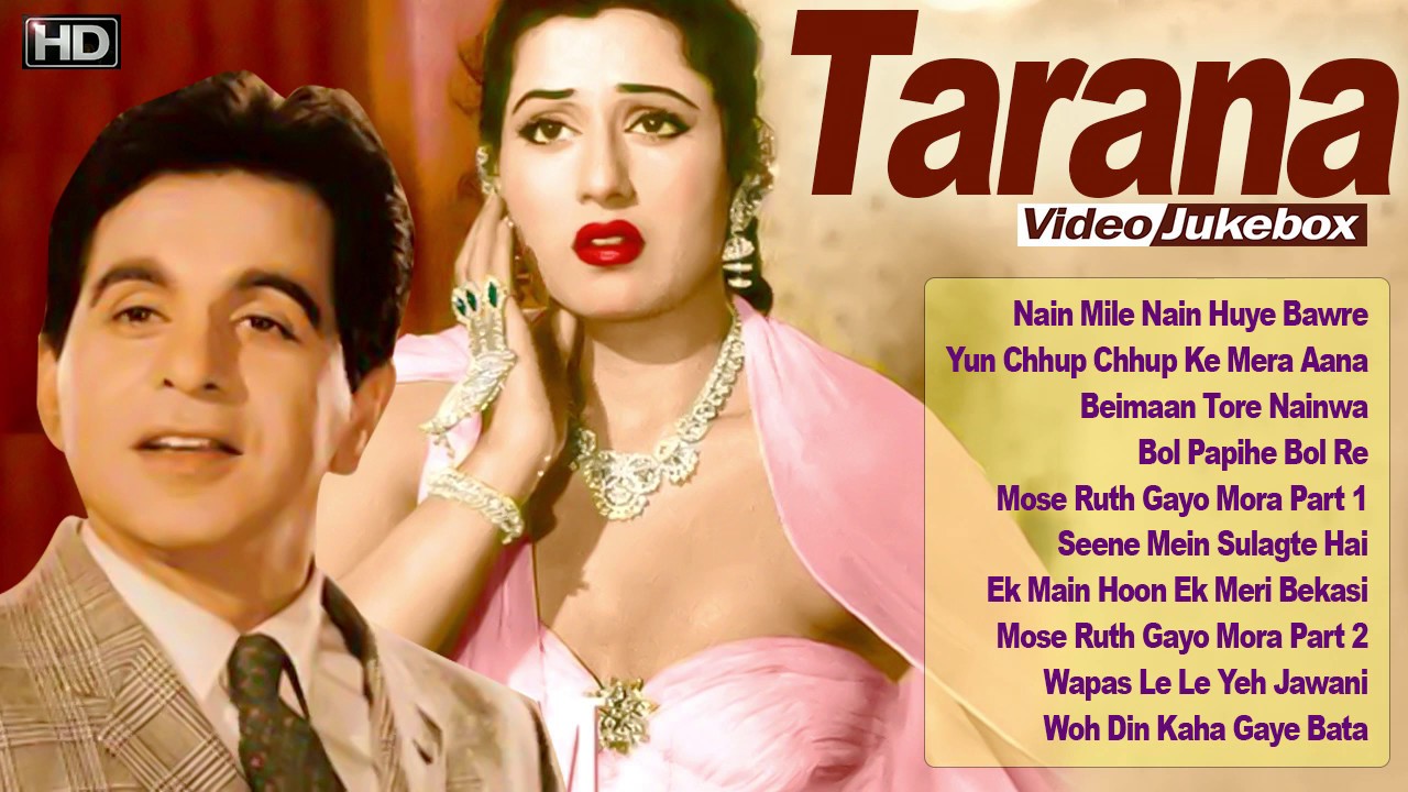 Dilip Kumar, Madhubala - Super Hit Vintage Video Songs Jukebox  - Tarana - 1951 - HD