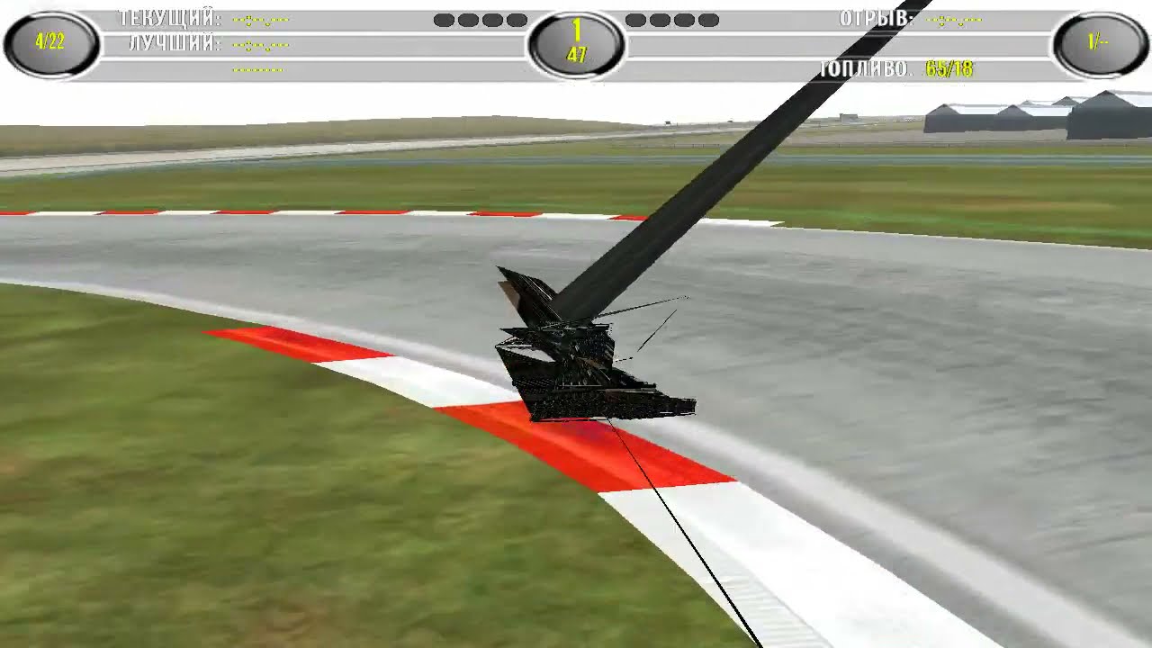 F1 2002 / Nascar Thunder 2003 / Nascar Thunder 2004 - graphic bug with car / баг с болидом