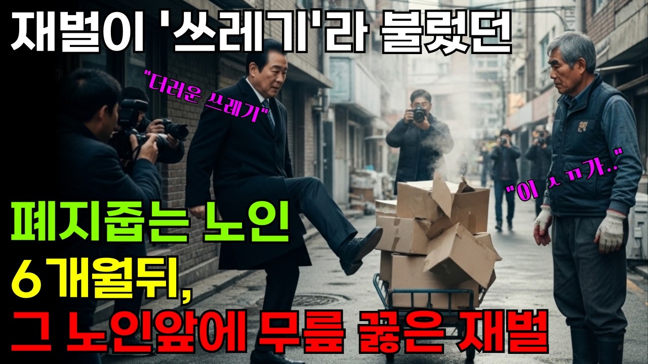 |시니어 오디오북| 68세 폐지 수거 노인의 복수는 아무도 예상하지 못한 방식이었습니다.