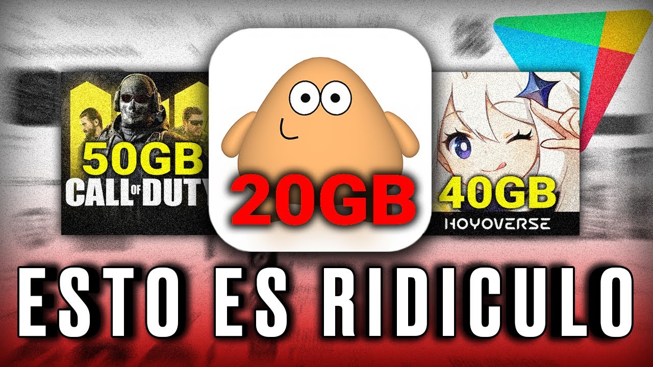 EL PESO DE LOS JUEGOS MOVILES YA NO TIENE SENTIDO