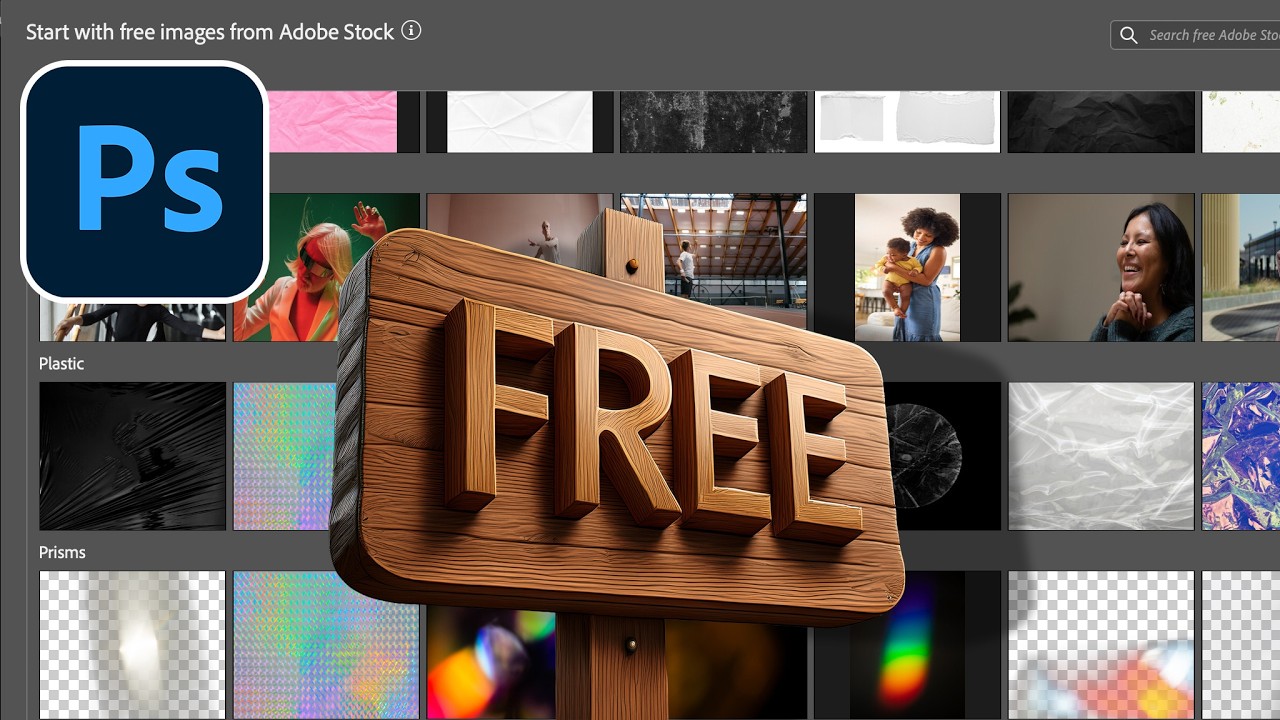 THE END OF ADOBE STOCK ?! Photoshop Just GAVE You 10,000+ FREE Stock Photos