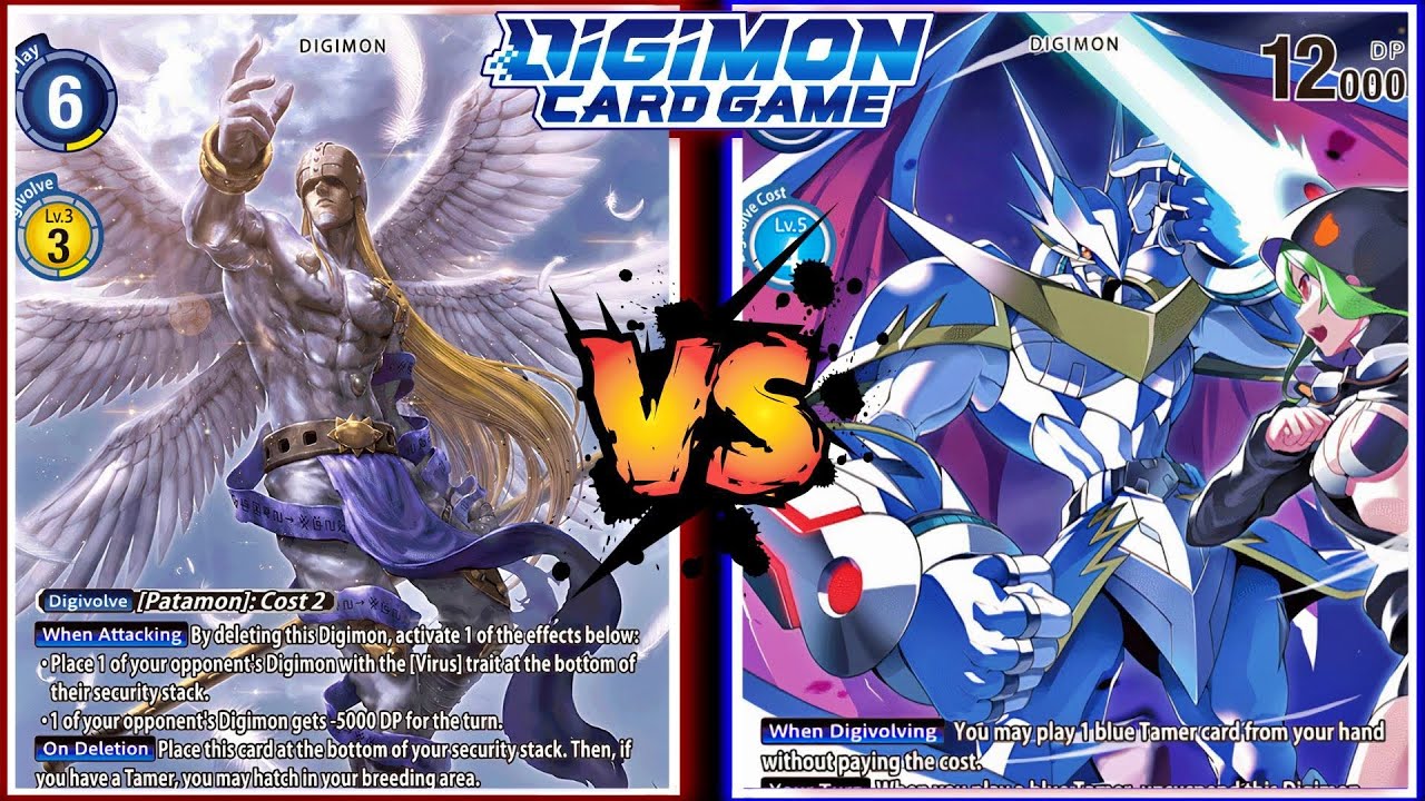 Yellow Vaccine vs UlforceVeedramon | Digimon TCG BT14 Tournament Match