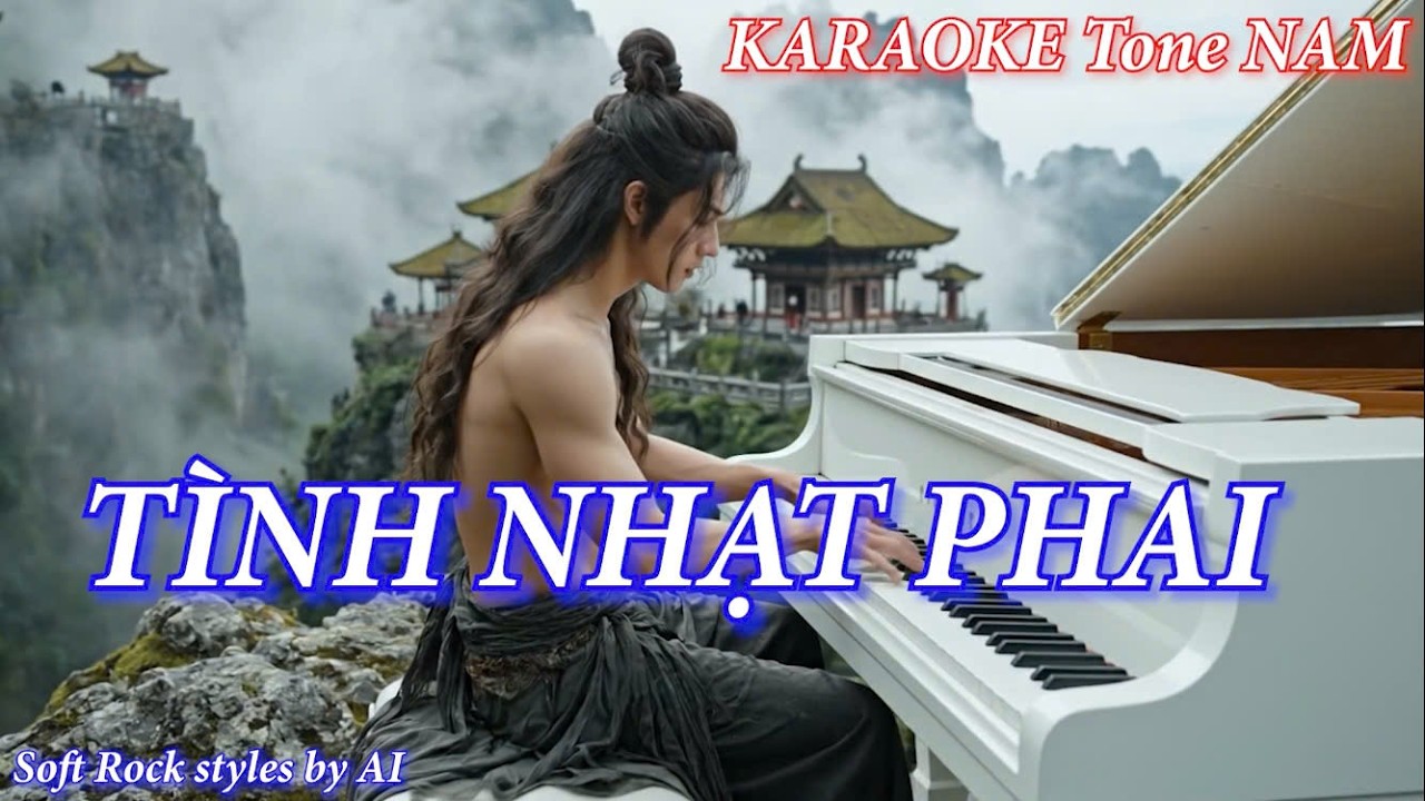 KARAOKE TÌNH NHẠT PHAI TONE NAM (Em) HÒA ÂM SOFT ROCK PHIÊN BẢN ĐỘC LẠ ||||