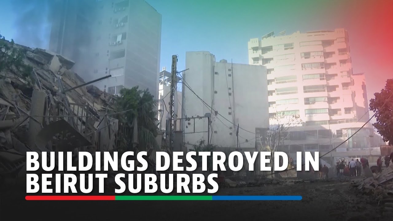 Israeli strike on Beirut southern suburbs leaves buildings destroyed | ABS-CBN News