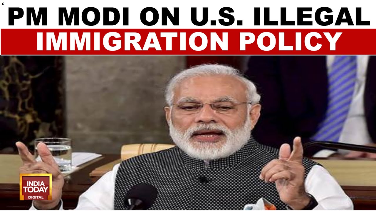 PM Modi Addresses Illegal Immigration And Human Trafficking In US-India Talks | India Today