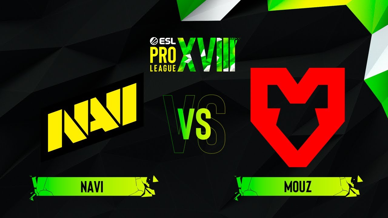NaVi vs. MOUZ - Map 3 [Mirage] - ESL Pro League Season 18 - Grand-final