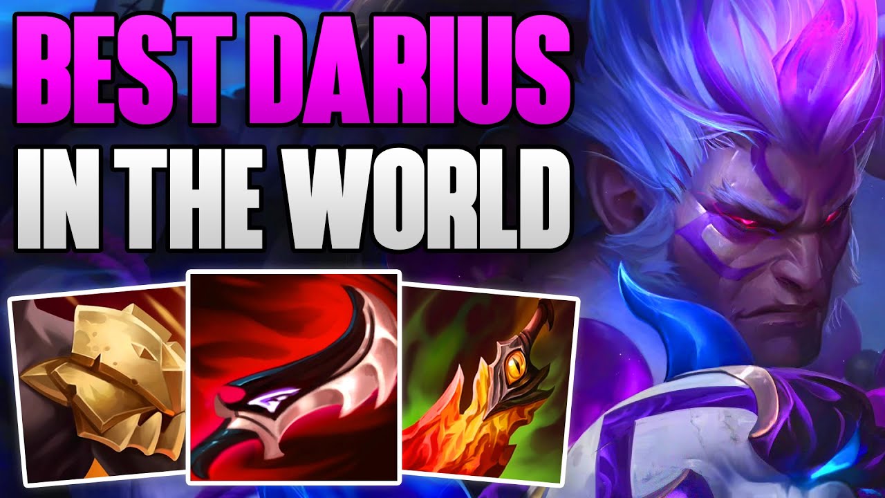 BEST DARIUS IN THE WORLD DOMINATES CHALLENGER! | CHALLENGER DARIUS TOP GAMEPLAY | Patch 13.14 S13