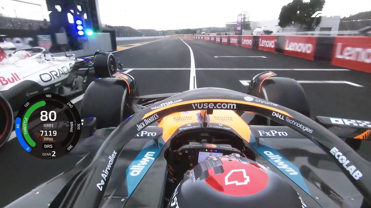 When you risk pit lane speeding to catch your rival