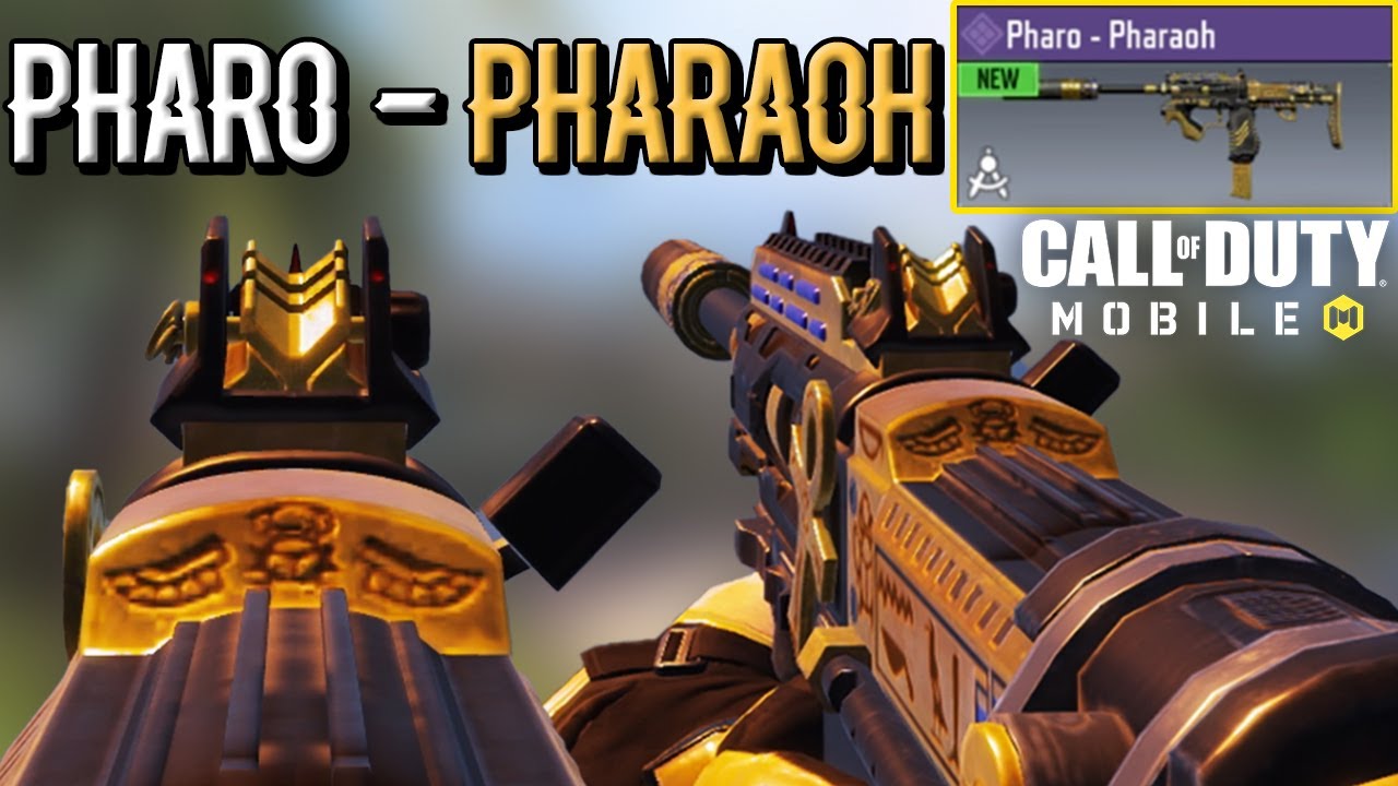 *NEW* PHARO PHARAOH BLUEPRINT CAMO GAMEPLAY in COD MOBILE | Season 6 Credit Store Update | CODM