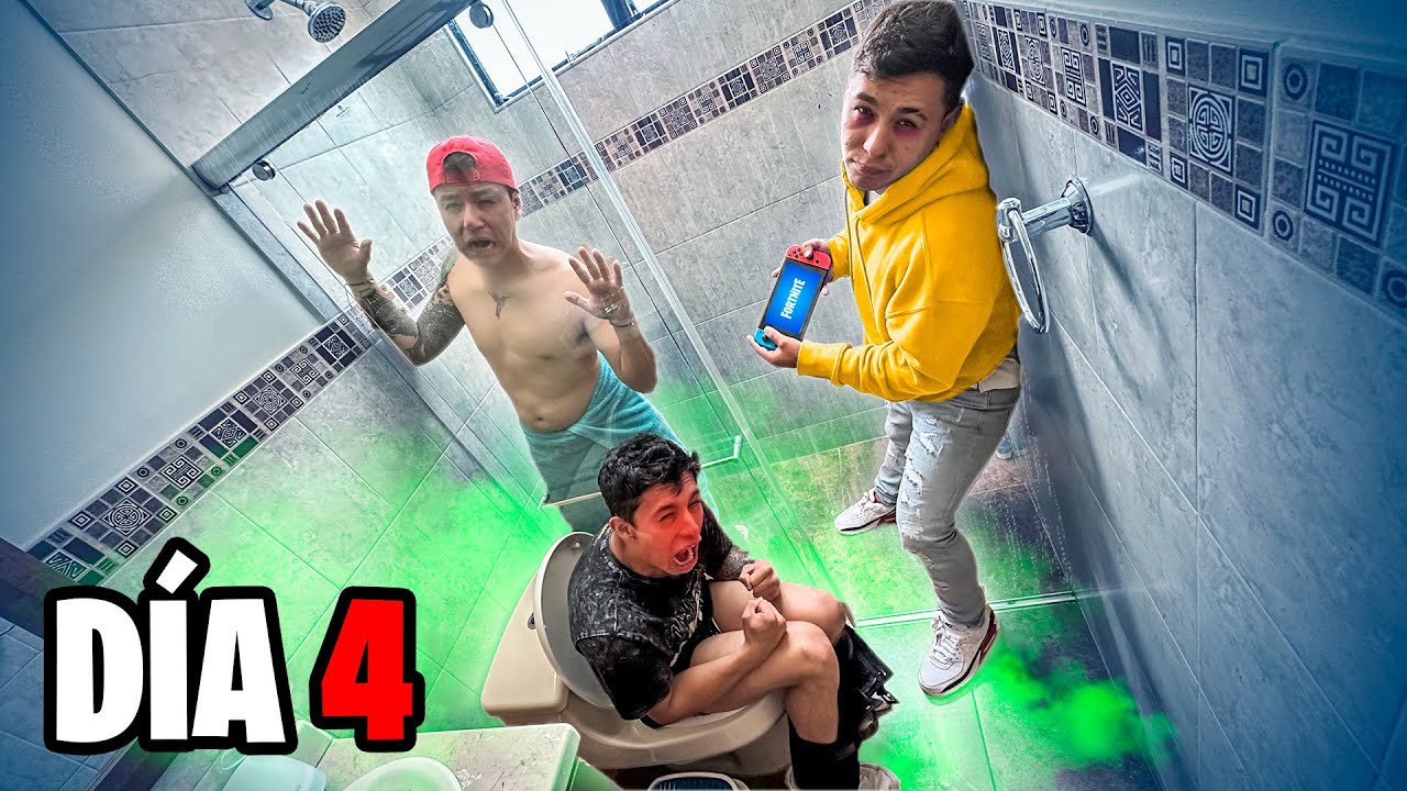 ¡EL ÚLTIMO EN SALIR del BAÑO GANA $10.000!