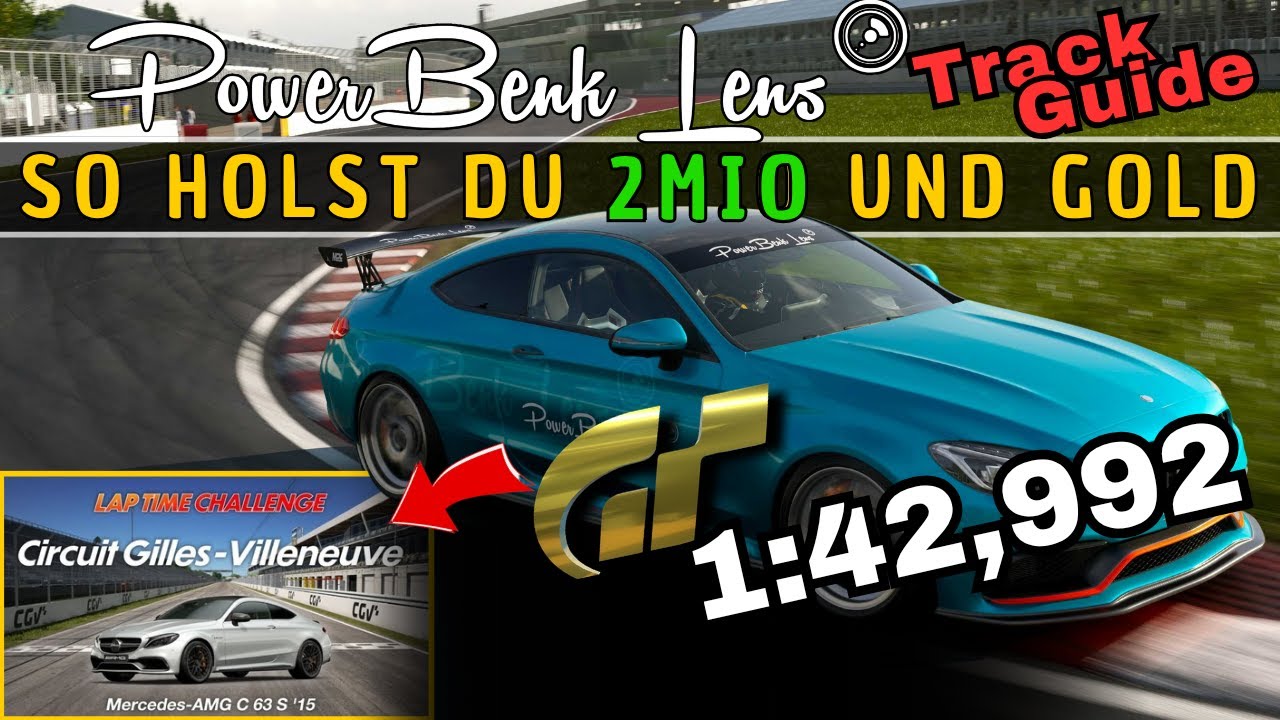 *easy Money* Improve Your Laptime on Circuit Gilles-Villeneuve GT7 I Track Guide + german commentary