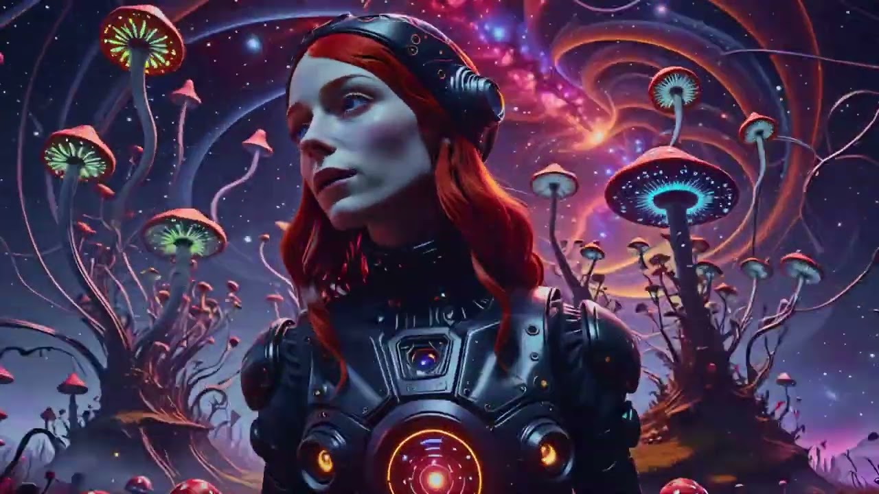 Psytrance Fusion - Magic Mushroom mix 2025 (AI Visuals to Expand Your Mind)