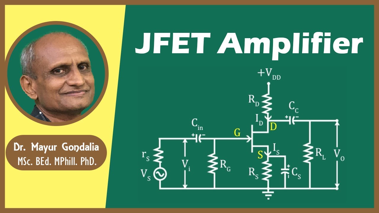 JFET в качестве усилителя | Принцип работы усилителя JFET | Усилитель на полевом транзисторе | Ус...