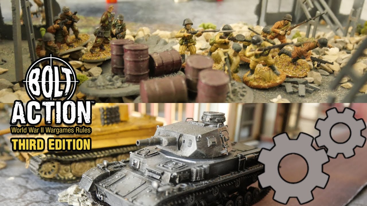 Отчет о бое Bolt Action V3, немцы против советских войск