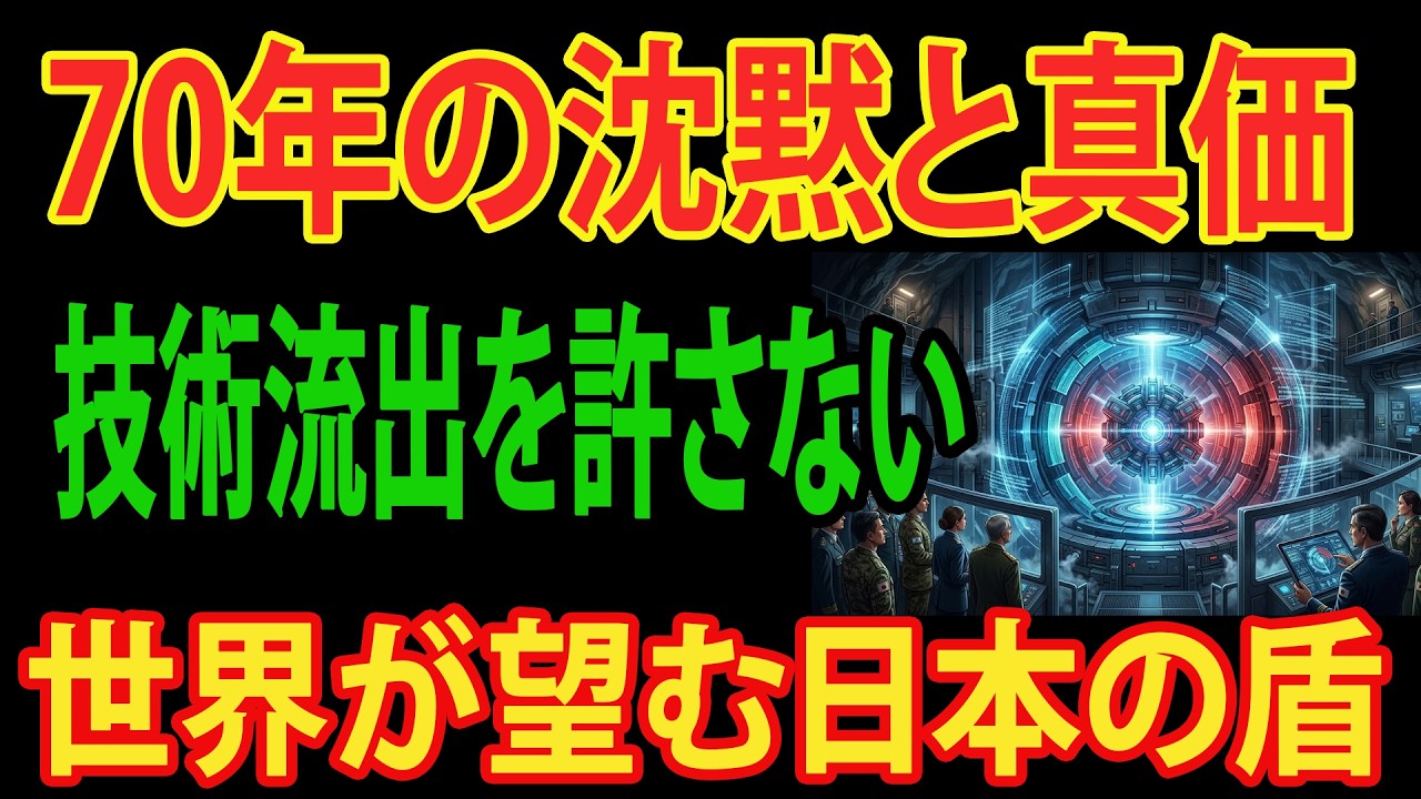 【驚愕の真実】なぜ日本の防衛技術は最強なのか？70年間の「門外不出」が守り抜いた圧倒的性能