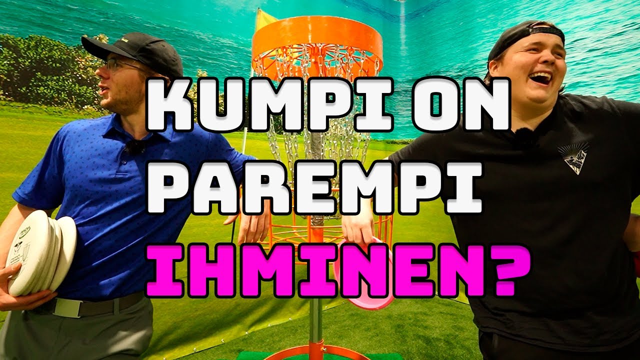 TRICKSHOT JA MUITA HAASTEITA! feat OTTO | Frisbeegolf High Speed Simulaattori??