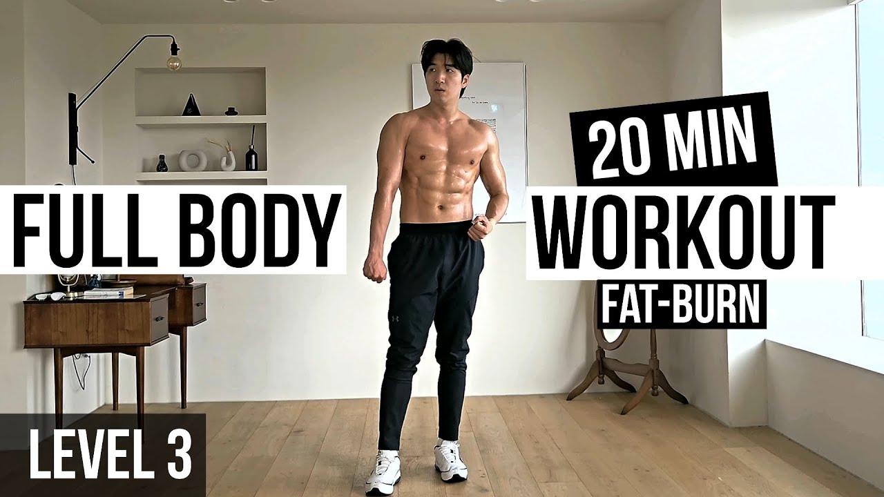 20-минутная тренировка всего тела | Без оборудования и сжигание жира | 20 Min FULL BODY WORKOUT