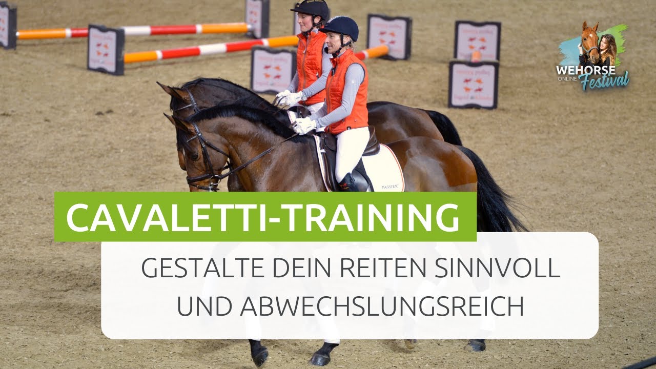 Ingrid Klimke: Abwechslungsreiches Cavaletti-Training | wehorse Online Festival Juli 2020