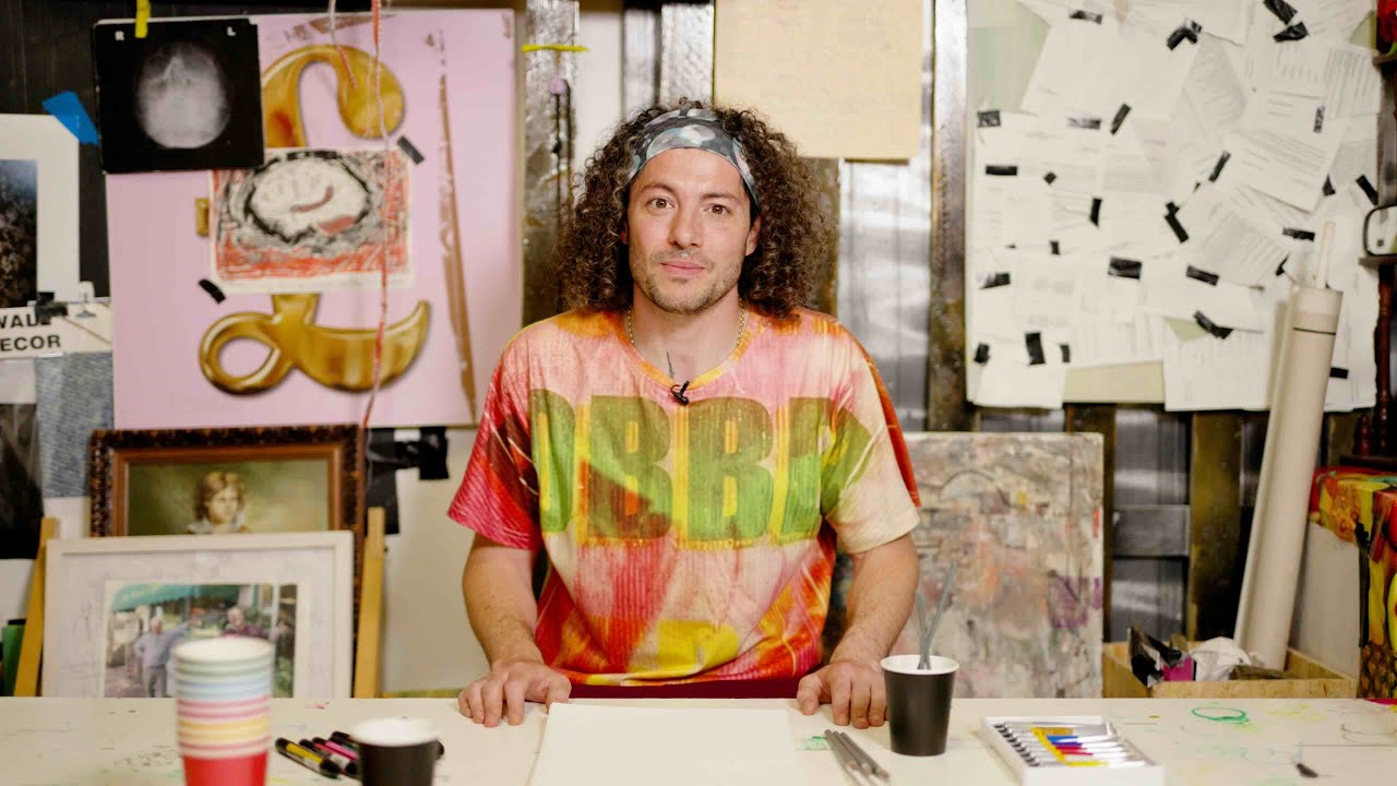 Bubble Painting with artist John Costi