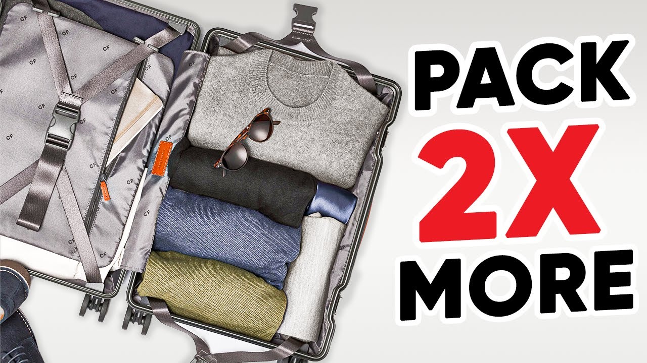 The Most Efficient Way To Pack a Bag & Save 2X Space