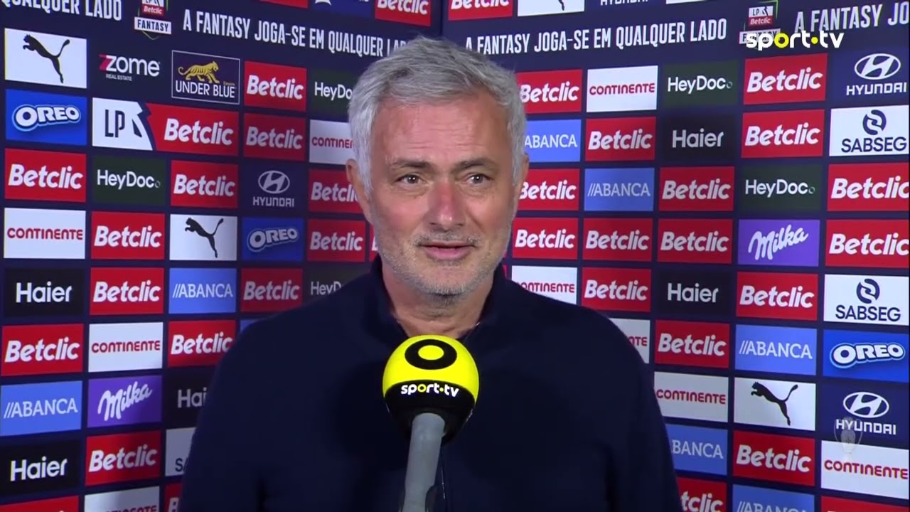 I Liga (#22) | Santa Clara 1-2 Benfica: Flash Interview José Mourinho