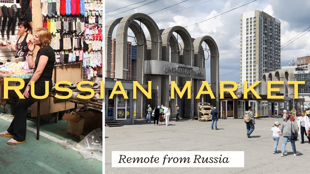 RUSSIAN Market - Perm | Russia Travel Vlog 10 #russia #india #россия #youtube #travel #vlog #asmr