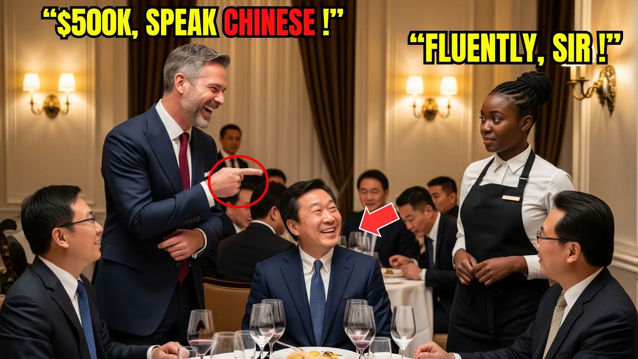 Генеральный директор поспорил на 500 тысяч долларов, что чернокожая официантка не говорила по-кит...