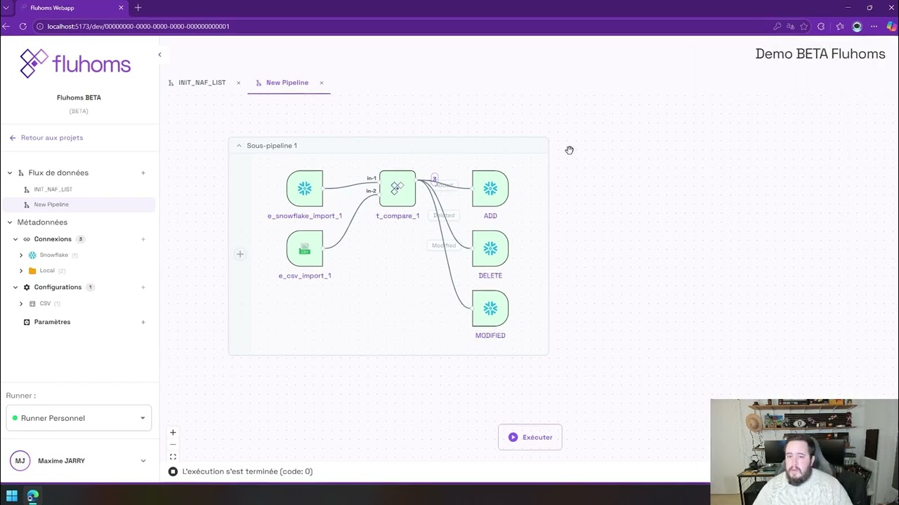 ETL Fluhoms BETA Version - DEMO - Modern DATA Stack