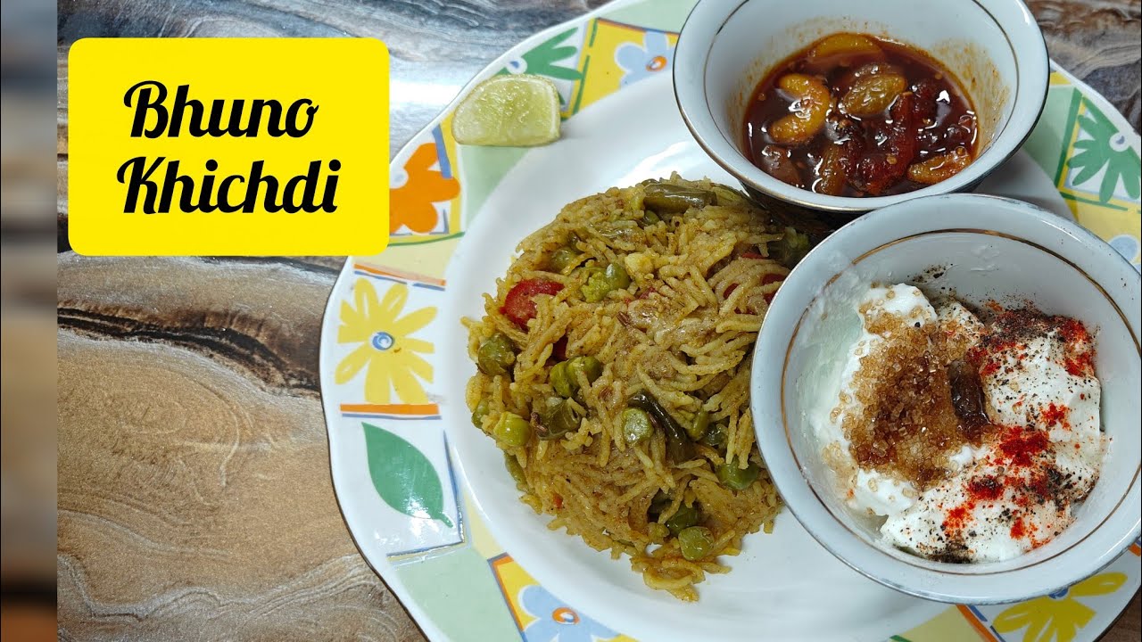 Bhuno Khichudi ( Fried Khichdi )