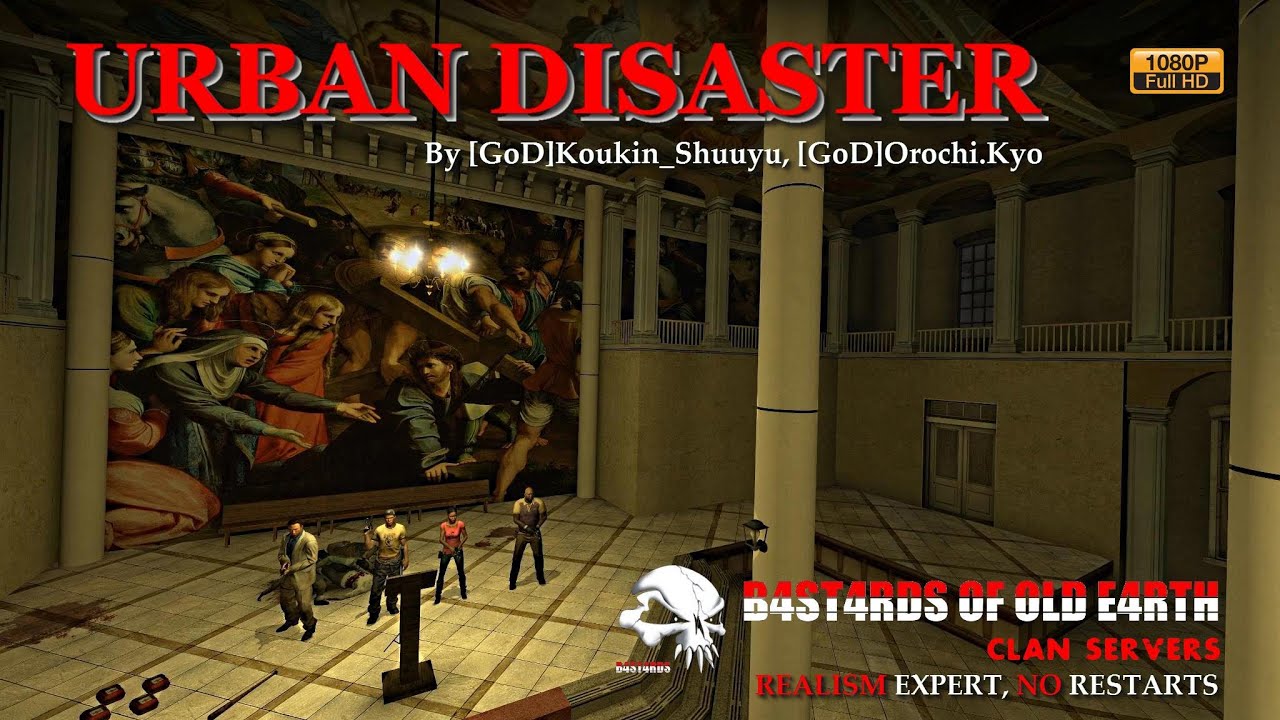 Left 4 Dead 2 - URBAN DISASTER - FULL HD 1080p 60fps - Realism Expert - Playthrough - No Restarts