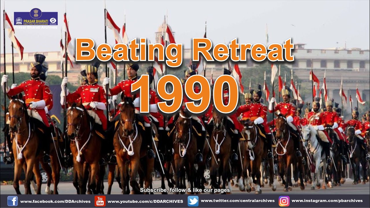 1990 - Beating Retreat Ceremony