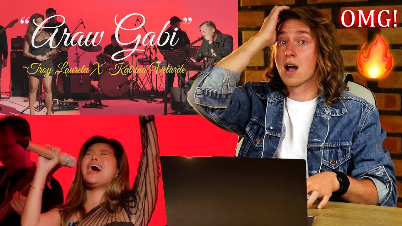 Insane Vocals! “Araw Gabi” - Troy Laureta x Katrina Velarde (Performance) | Singer Reaction!