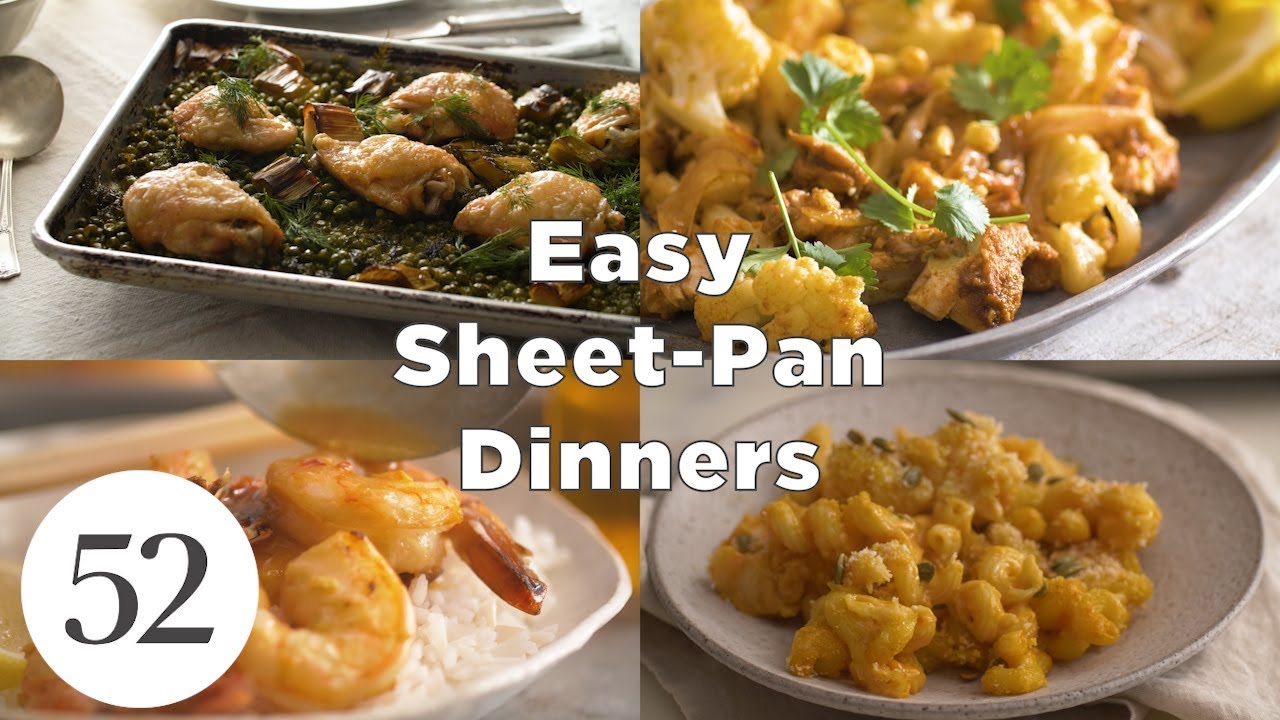 Easy Sheet-Pan Dinners